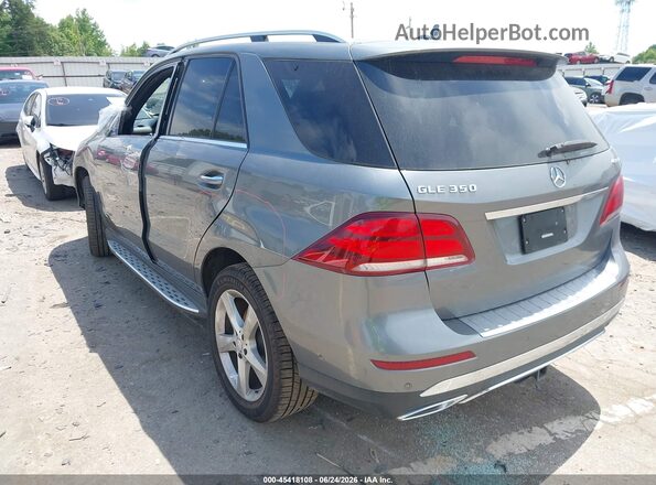 4JGDA5HB2JB087175 2018 MERCEDES-BENZ GLE 350 Gray Trasero izquierdo