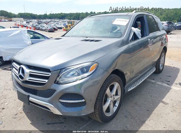4JGDA5HB2JB087175 2018 MERCEDES-BENZ GLE 350 Gray Vista frontal