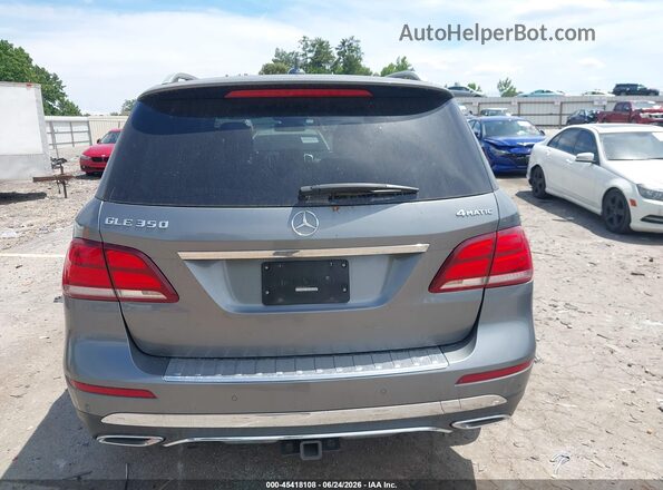 4JGDA5HB2JB087175 2018 MERCEDES-BENZ GLE 350 Gray 