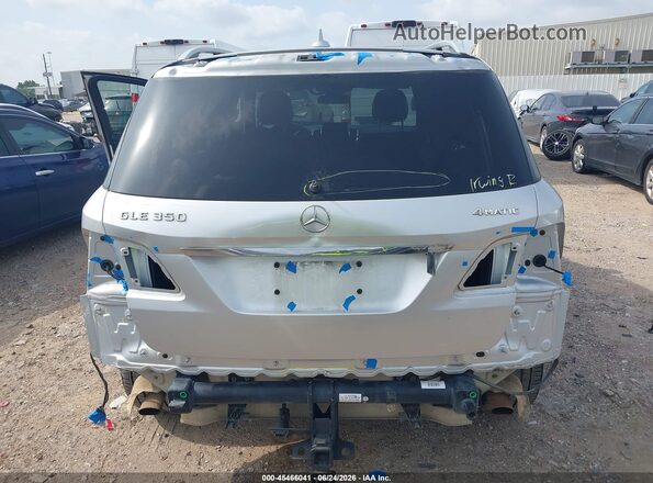 4JGDA5HB3GA757153 2016 MERCEDES-BENZ GLE 350 Silver წინა ხედი