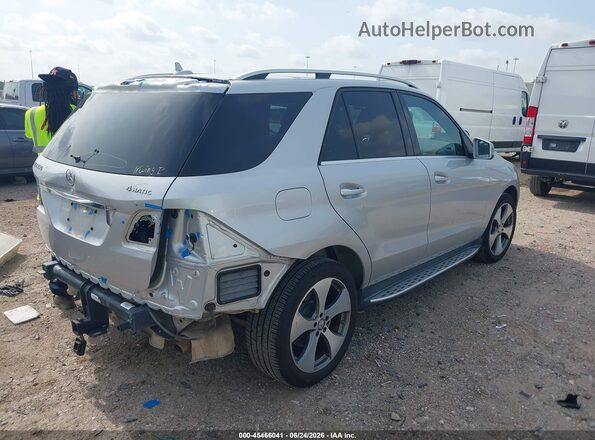 4JGDA5HB3GA757153 2016 MERCEDES-BENZ GLE 350 Silver უკანა მარჯვენა