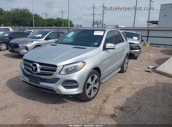 4JGDA5HB3GA757153 2016 MERCEDES-BENZ GLE 350 Silver წინა მარცხენა ხედი სამი მეოთხედიდან