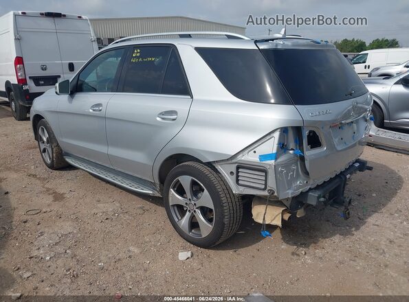 4JGDA5HB3GA757153 2016 MERCEDES-BENZ GLE 350 Silver უკანა მარცხენა