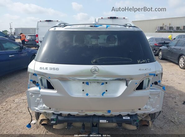 4JGDA5HB3GA757153 2016 MERCEDES-BENZ GLE 350 Silver 