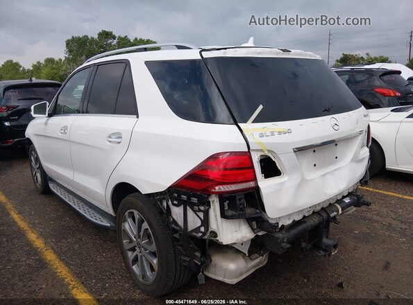 4JGDA5HB3HA950579 2017 MERCEDES-BENZ GLE 350 White Հետևի ձախ