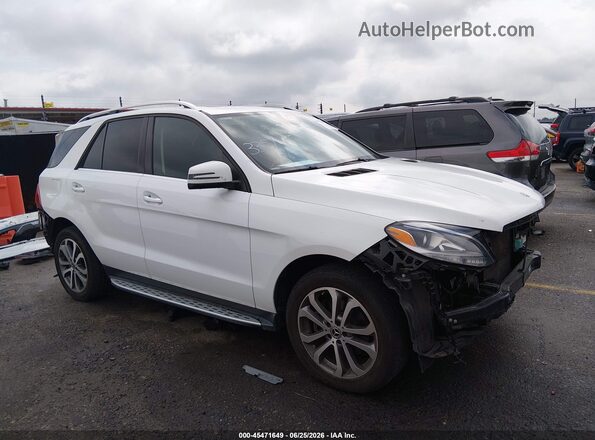 4JGDA5HB3HA950579 2017 MERCEDES-BENZ GLE 350 White Սալոնի 360 աստիճան տեսք