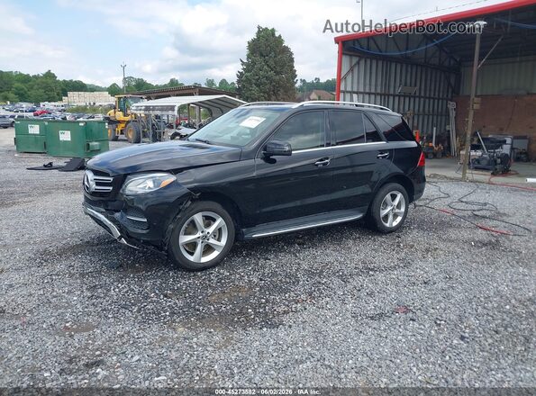 4JGDA5HB3HA951019 2017 MERCEDES-BENZ GLE 350 Black Przód lewy