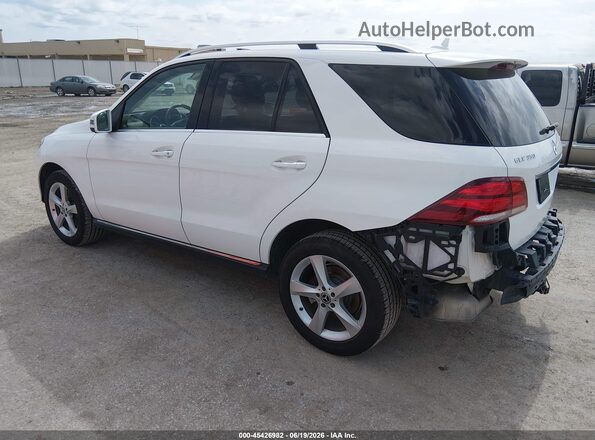 4JGDA5HB3HA963168 2017 MERCEDES-BENZ GLE 350 White Rear left