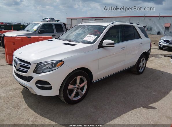 4JGDA5HB3HA963168 2017 MERCEDES-BENZ GLE 350 White Front left