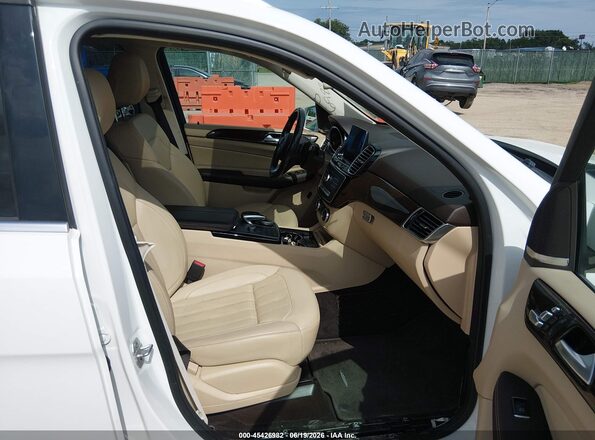 4JGDA5HB3HA963168 2017 MERCEDES-BENZ GLE 350 White Front interior view