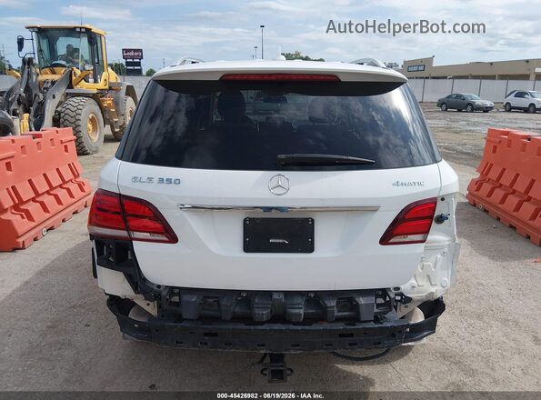 4JGDA5HB3HA963168 2017 MERCEDES-BENZ GLE 350 White 