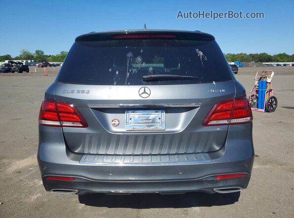 4JGDA5HB3JB071230 2018 MERCEDES-BENZ GLE Gray Widok z tyłu