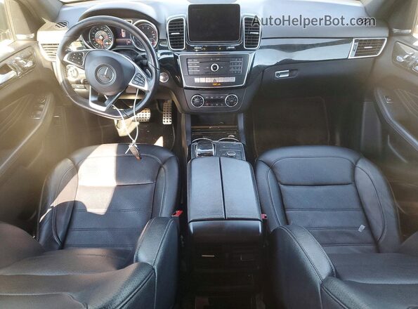 4JGDA5HB3JB071230 2018 MERCEDES-BENZ GLE Gray Widok deski rozdzielczej