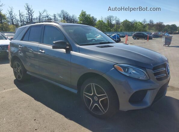 4JGDA5HB3JB071230 2018 MERCEDES-BENZ GLE Gray Przód prawy