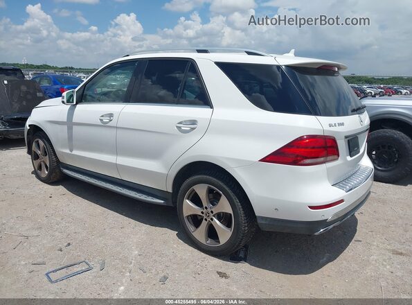 4JGDA5HB3JB116165 2018 MERCEDES-BENZ GLE 350 White Հետևի ձախ