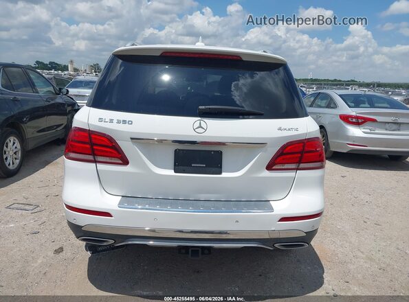 4JGDA5HB3JB116165 2018 MERCEDES-BENZ GLE 350 White 