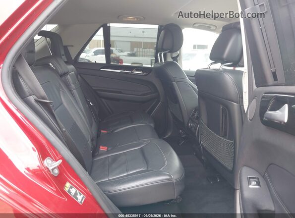 4JGDA5HB3JB117462 2018 MERCEDES-BENZ GLE 350 Red VIN კოდის სტიკერის ხედი
