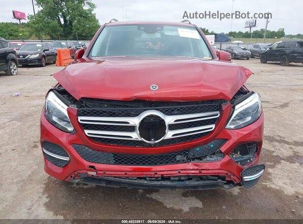 4JGDA5HB3JB117462 2018 MERCEDES-BENZ GLE 350 Red ხელსაწყოთა პანელის ხედი