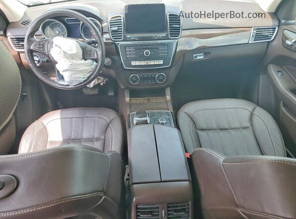 4JGDA5HB3JB120250 2018 MERCEDES-BENZ GLE White Առջևի վահանակի տեսք