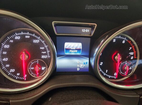 4JGDA5HB3JB120250 2018 MERCEDES-BENZ GLE White Սարքավորումների վահանակի տեսք