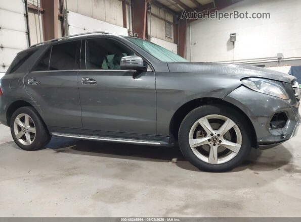 4JGDA5HB3JB158996 2018 MERCEDES-BENZ GLE 350 Серый Вид спереди