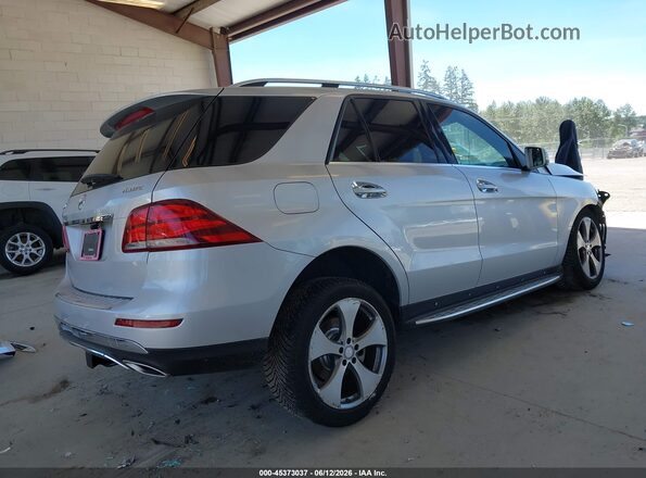 4JGDA5HB4GA662228 2016 MERCEDES-BENZ GLE 350 Silver Tył prawy