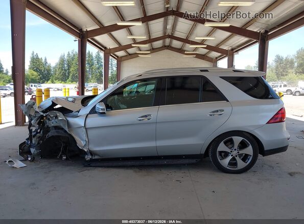 4JGDA5HB4GA662228 2016 MERCEDES-BENZ GLE 350 Silver Widok wnętrza 360 stopni