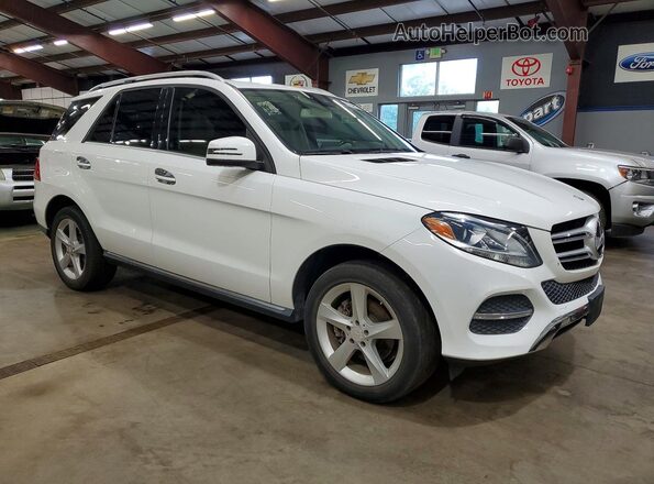 4JGDA5HB4GA708916 2016 MERCEDES-BENZ GLE White Przód prawy