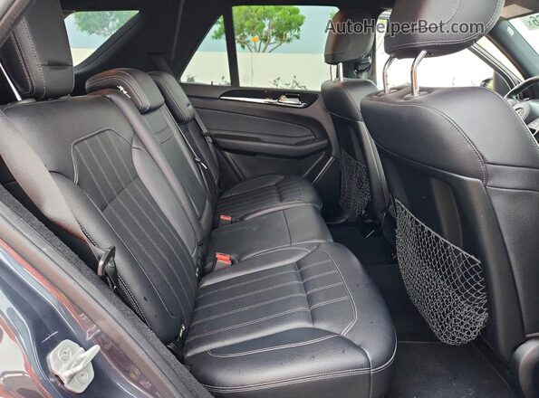 4JGDA5HB4GA728910 2016 MERCEDES-BENZ GLE Gray Սալոնի հետևի տեսք