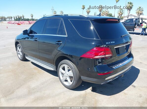 4JGDA5HB4GA762670 2016 MERCEDES-BENZ GLE 350 Black Задня ліва чверть