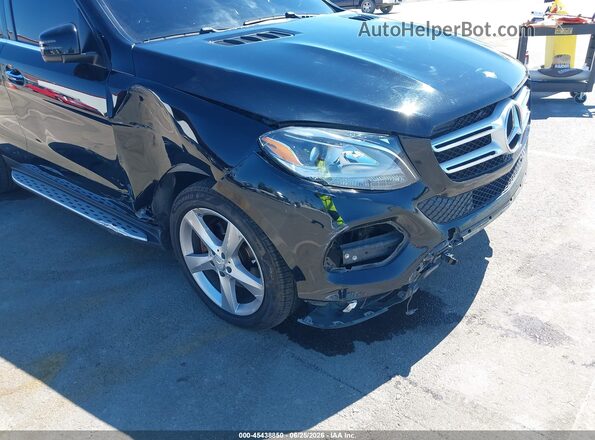4JGDA5HB4GA762670 2016 MERCEDES-BENZ GLE 350 Black Вид спереду