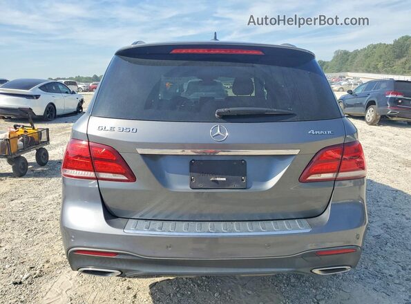 4JGDA5HB4HA935105 2017 MERCEDES-BENZ GLE Silver უკანა ხედი