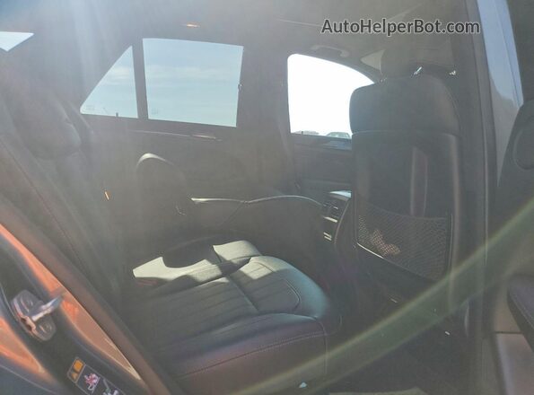 4JGDA5HB4HA935105 2017 MERCEDES-BENZ GLE Silver უკანა სავარძლების ხედი