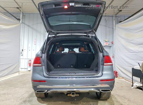 4JGDA5HB4HA949375 2017 MERCEDES-BENZ GLE Gray უკანა ხედი