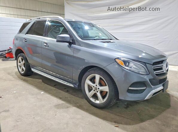 4JGDA5HB4HA949375 2017 MERCEDES-BENZ GLE Gray წინა მარჯვენა