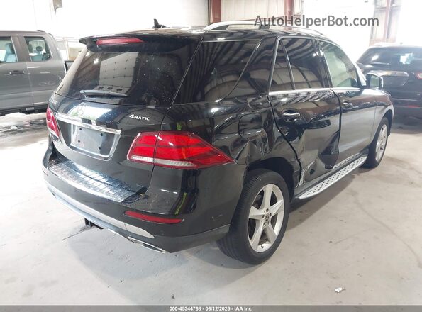4JGDA5HB4JB012509 2018 MERCEDES-BENZ GLE 350 Black Задня права чверть