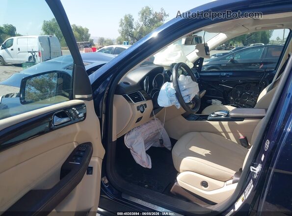 4JGDA5HB4JB035188 2018 MERCEDES-BENZ GLE 350 Black წინა სალონის ხედი
