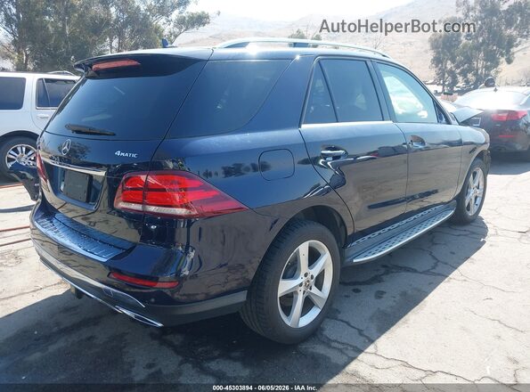 4JGDA5HB4JB035188 2018 MERCEDES-BENZ GLE 350 Black უკანა მარჯვენა