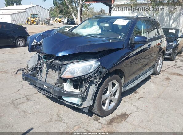 4JGDA5HB4JB035188 2018 MERCEDES-BENZ GLE 350 Black წინა მარცხენა ხედი სამი მეოთხედიდან