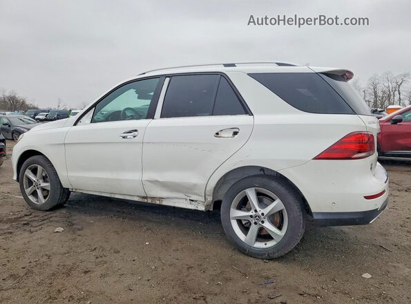 4JGDA5HB4JB165116 2018 MERCEDES-BENZ GLE Белый Задняя левая четверть
