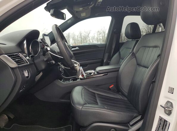 4JGDA5HB4JB165116 2018 MERCEDES-BENZ GLE Белый Вид салона спереди
