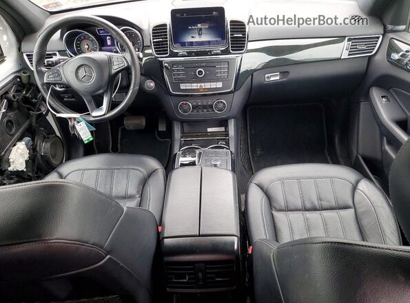 4JGDA5HB4JB165116 2018 MERCEDES-BENZ GLE Белый Вид панели приборов