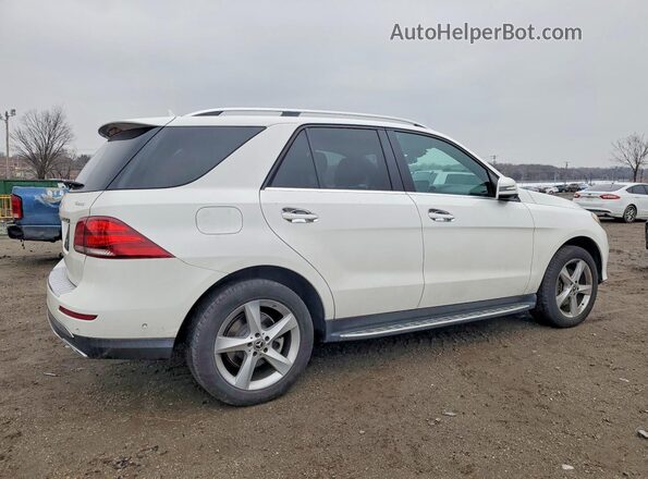 4JGDA5HB4JB165116 2018 MERCEDES-BENZ GLE Белый Задняя правая четверть