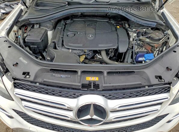 4JGDA5HB4JB165116 2018 MERCEDES-BENZ GLE Белый Вид подкапотного пространства