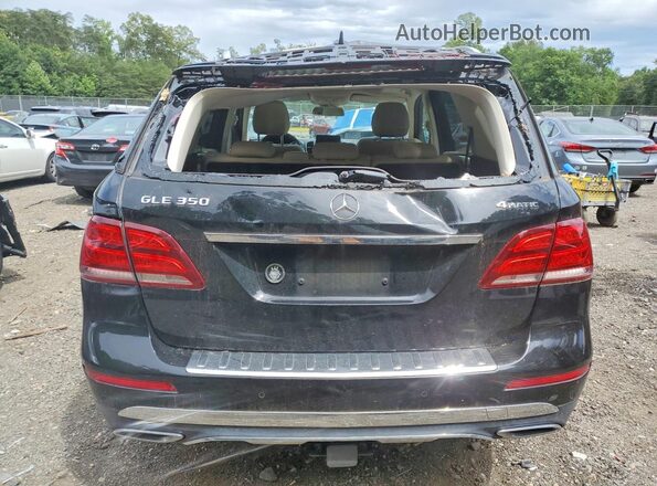 4JGDA5HB4JB174804 2018 MERCEDES-BENZ GLE Черный Вид сзади