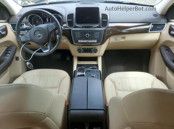 4JGDA5HB4JB174804 2018 MERCEDES-BENZ GLE Черный Вид панели приборов