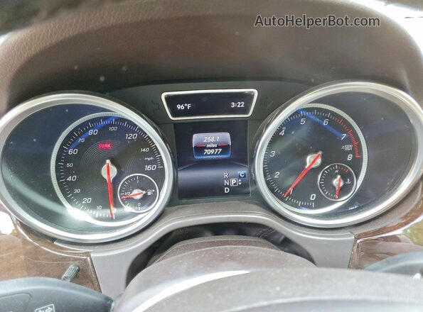 4JGDA5HB4JB174804 2018 MERCEDES-BENZ GLE Черный Вид щитка приборов