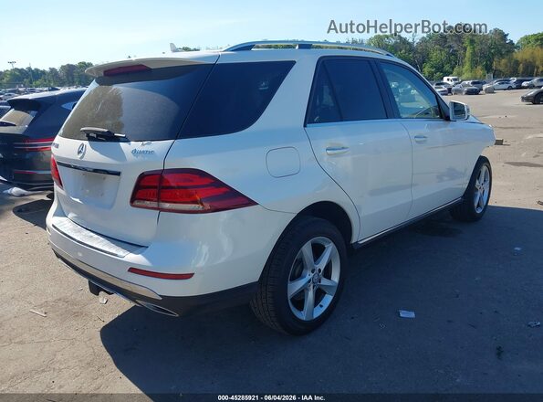 4JGDA5HB5GA642702 2016 MERCEDES-BENZ GLE 350 White Tył prawy