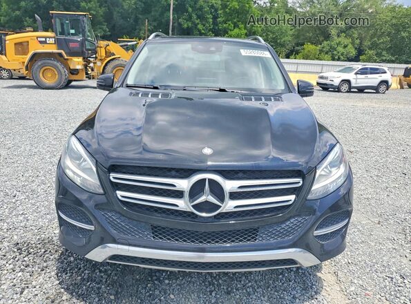 4JGDA5HB5GA678017 2016 MERCEDES-BENZ GLE Black Front view