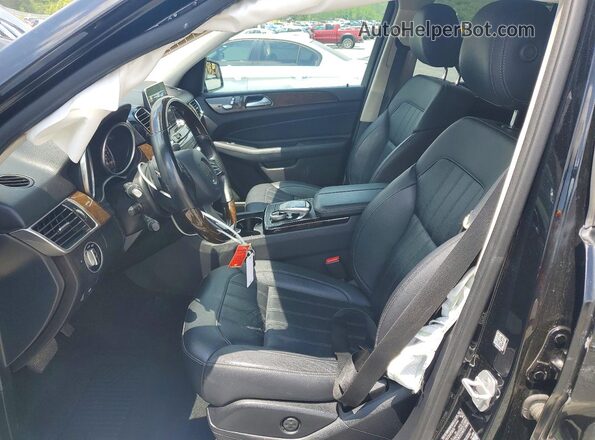 4JGDA5HB5GA678017 2016 MERCEDES-BENZ GLE Black Front interior view